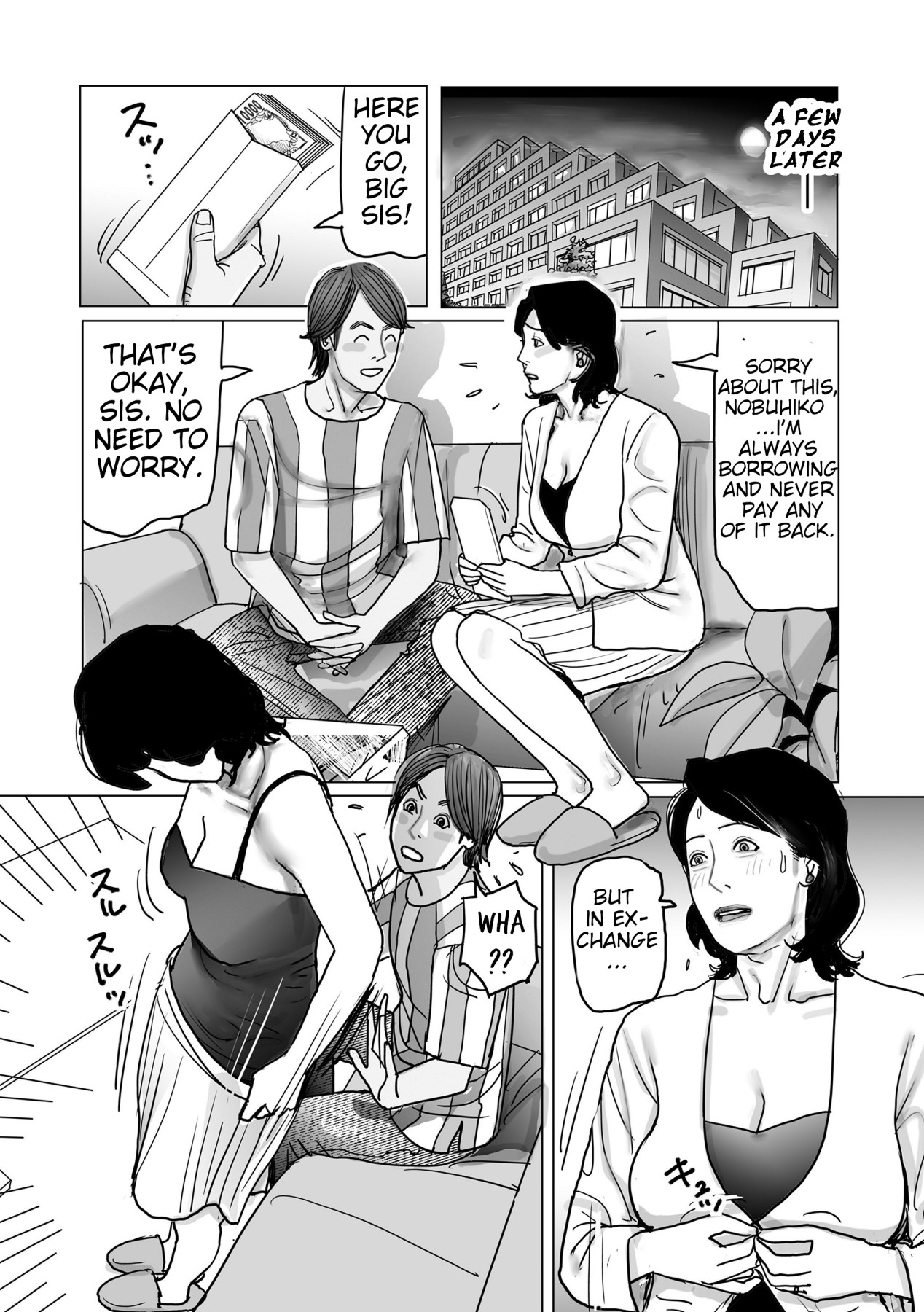 Hentai Manga Comic-The Twisted Big Sister Who does Incest With Her Little Brother to Get By-Read-9